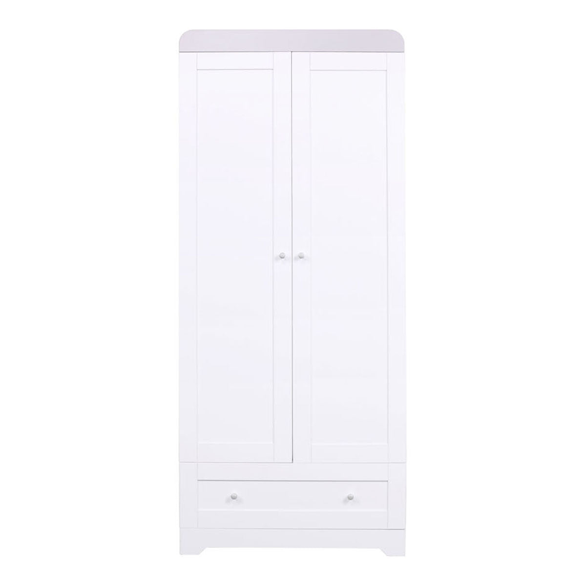 Tutti Bambini Rio Wardrobe - White/Dove Grey