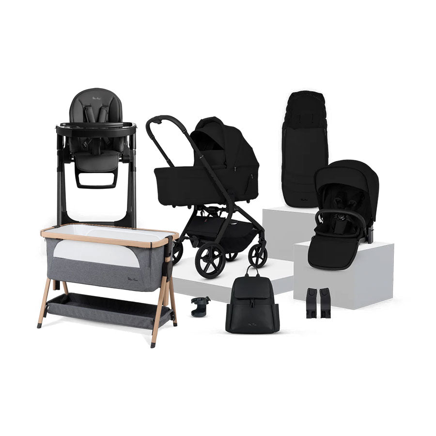 Silver Cross Breez Ultimate Accessory Bundle - Onyx