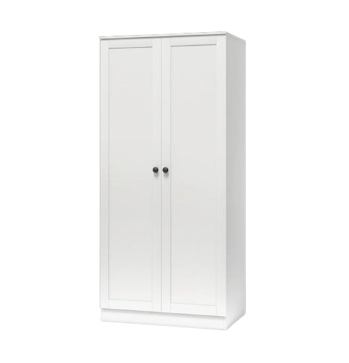 Silver Cross Bromley Wardrobe - White