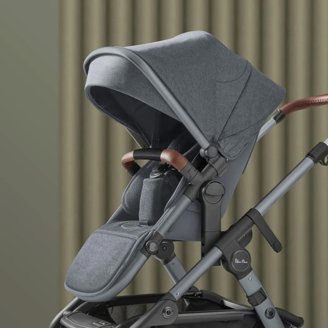 Silver Cross Wave 3 Twin Pram & Pushchair - Lunar