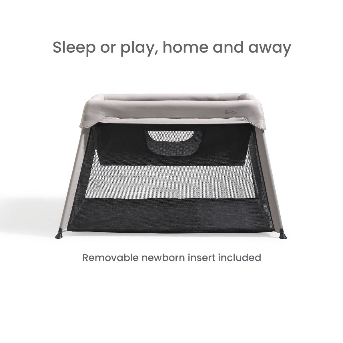 Silver Cross Slumber 3-in-1 Travel Cot - Stone
