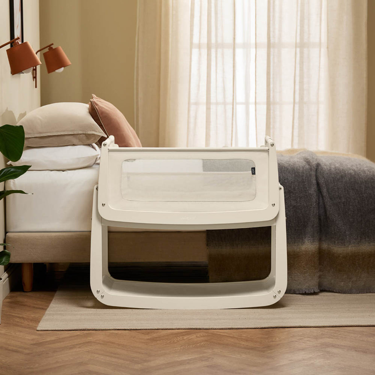 Snuzpod 5 Bedside Crib - Cashmere