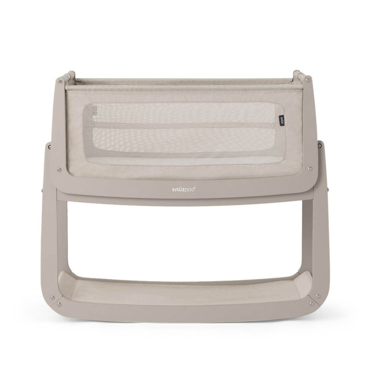 Snuzpod 5 Bedside Crib - Pebble