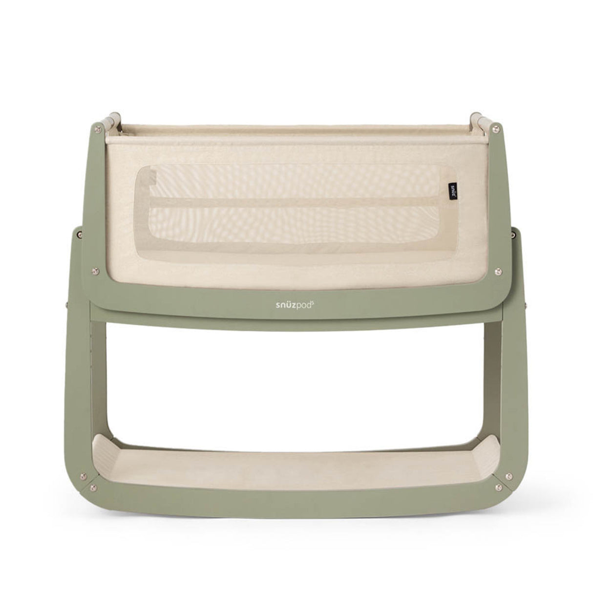 Snuzpod 5 Bedside Crib - Sage