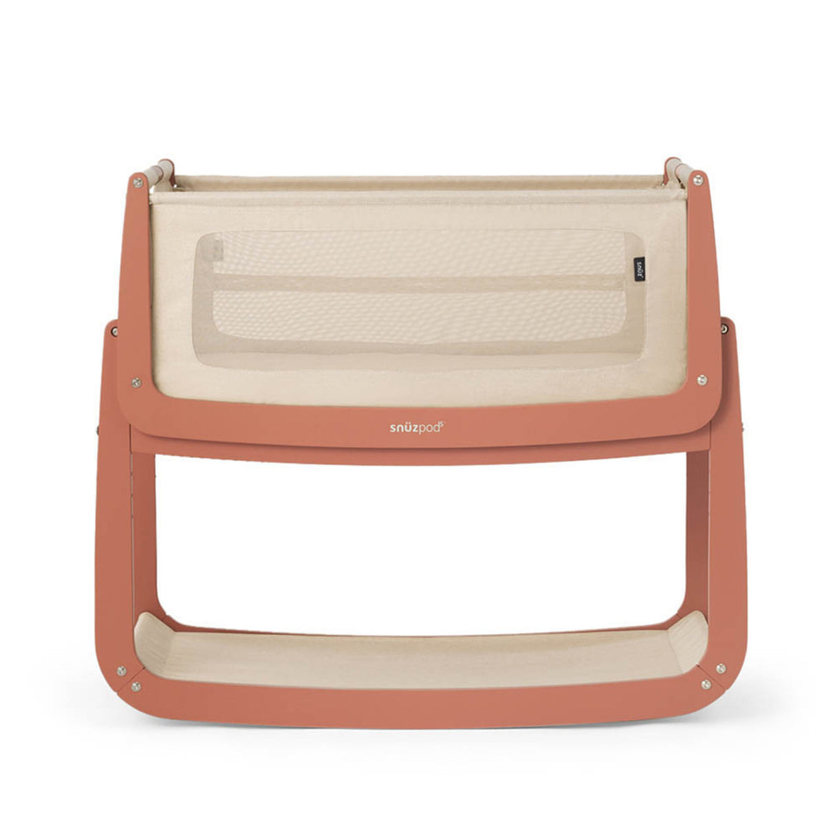 Snuzpod 5 Bedside Crib - Terracotta
