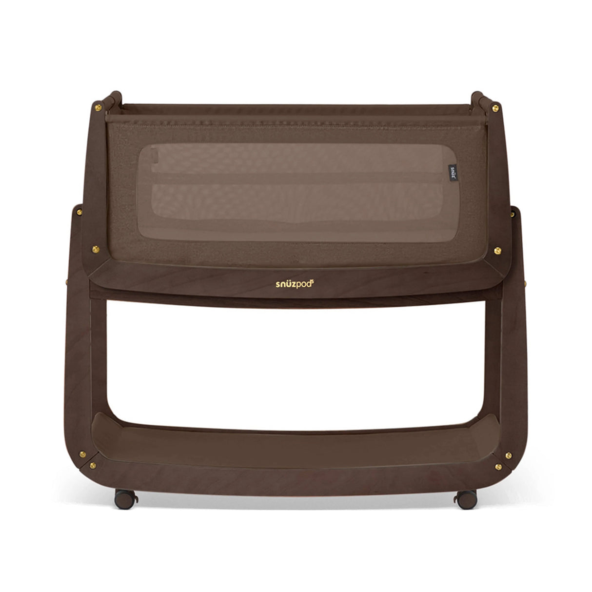 Snuzpod 5 Bedside Crib - Chocolate