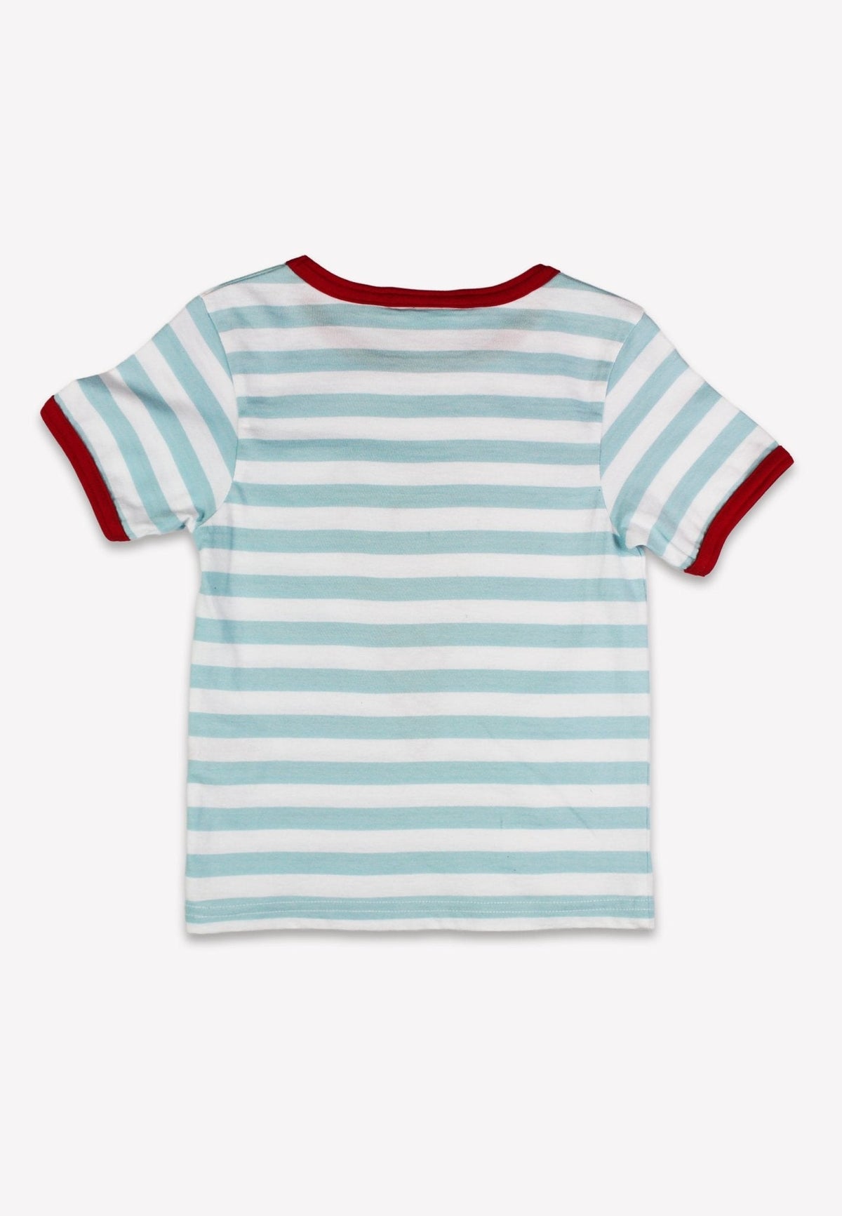 Toby Tiger Organic Ice Cream Applique Short-Sleeved T-Shirt