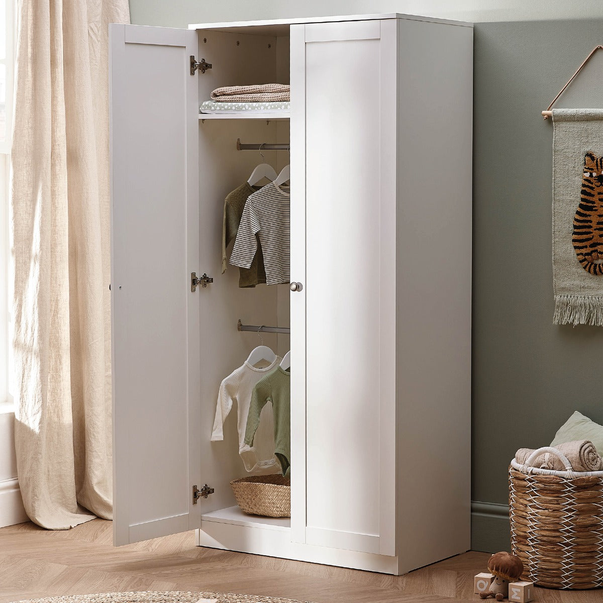 Silver Cross Bromley 3 Piece Complete Room Set - White