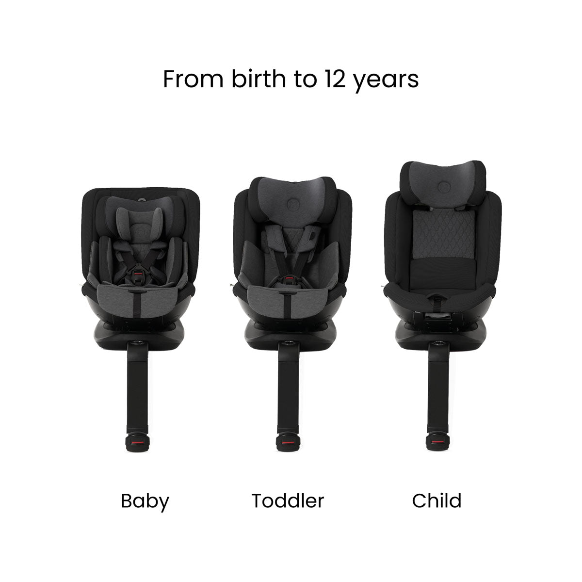 Silver Cross Motion 2 All Size 360 Car Seat - Space