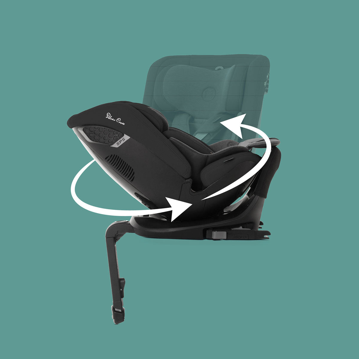 Silver Cross Motion 2 All Size 360 Car Seat - Space