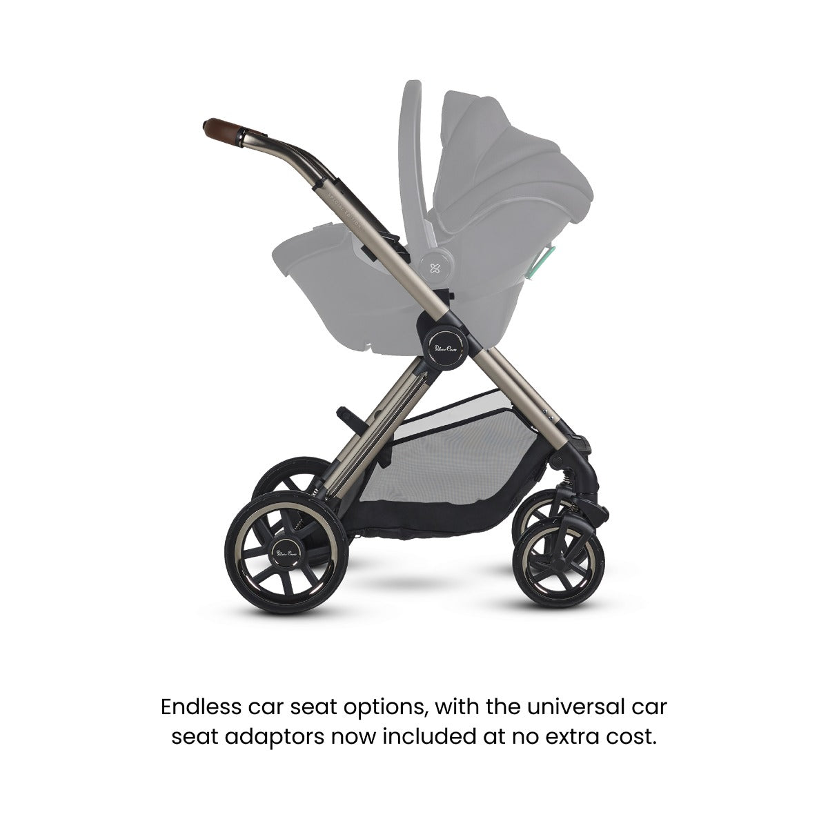 Silver Cross Reef 2 Special Edition with Cybex Cloud T Ultimate Bundle - Frappe