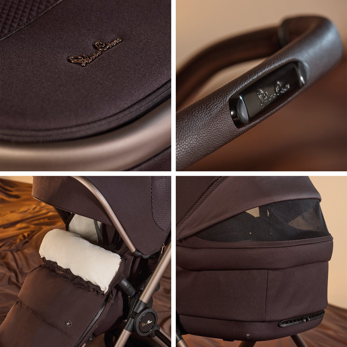 Silver Cross Reef 2 Special Edition with Maxi-Cosi Cabriofix i-Size Ultimate Bundle - Ganache