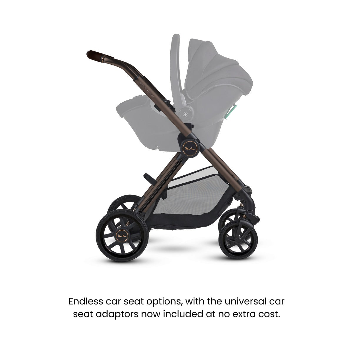 Silver Cross Reef 2 Special Edition with Maxi-Cosi Cabriofix i-Size Ultimate Bundle - Ganache
