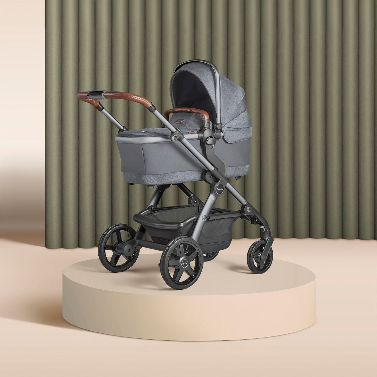 Silver Cross Wave 3 Single to Double Pushchair - Lunar