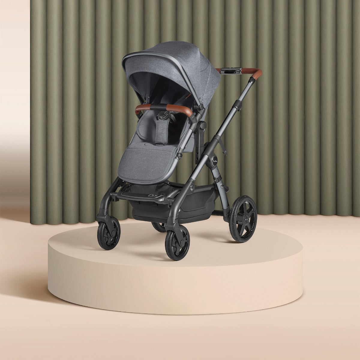 Silver Cross Wave 3 Single to Double Pushchair - Lunar