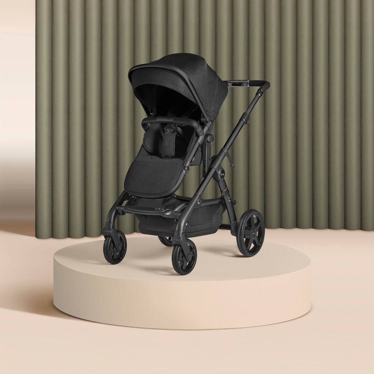 Silver Cross Wave 3 Single to Double Pushchair - Onyx
