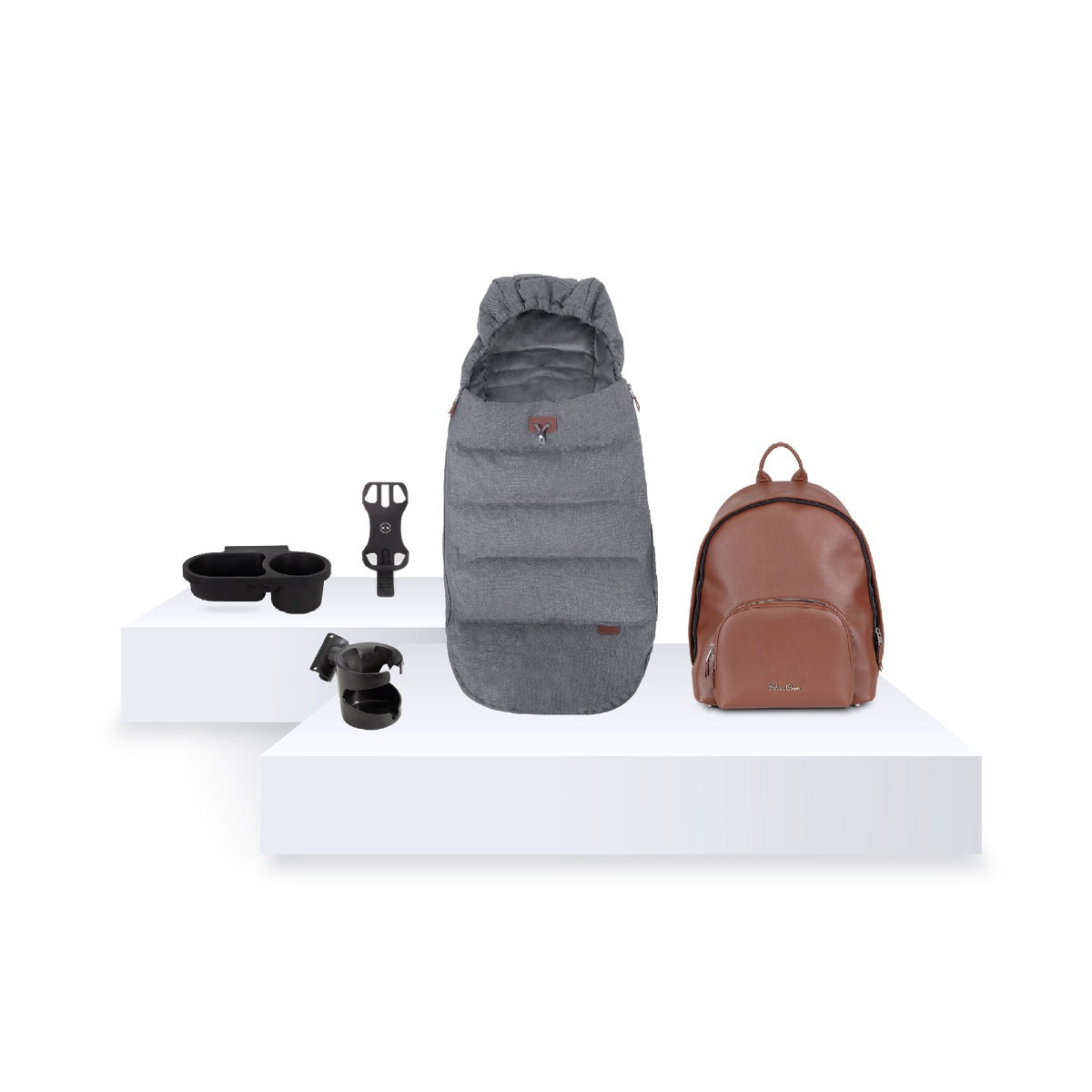 Silver Cross Wave 3 Pram & Pushchair + Ultimate Pack + Motion All Size - Lunar