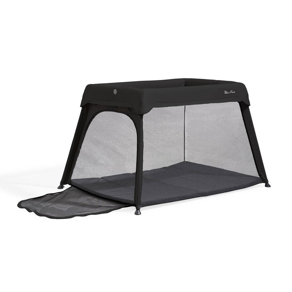 Silver Cross Slumber 3-in-1 Travel Cot - Carbon Black