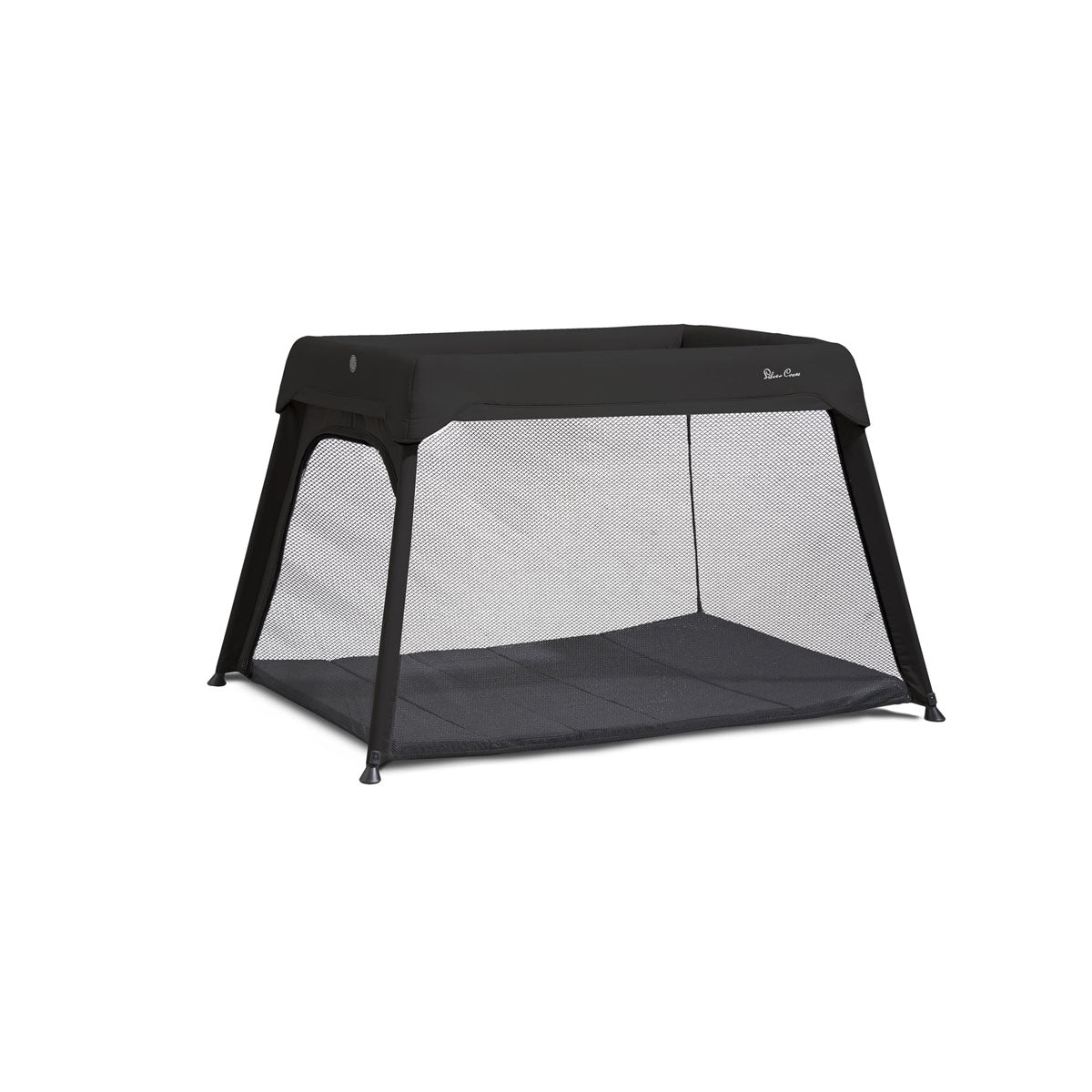 Silver Cross Slumber 3-in-1 Travel Cot - Carbon Black