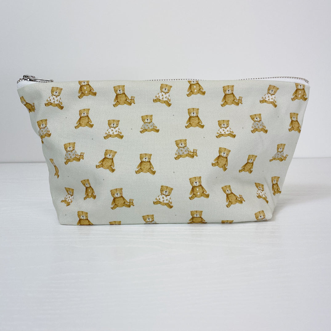 Nappy Wallet - Teddy Bear Print