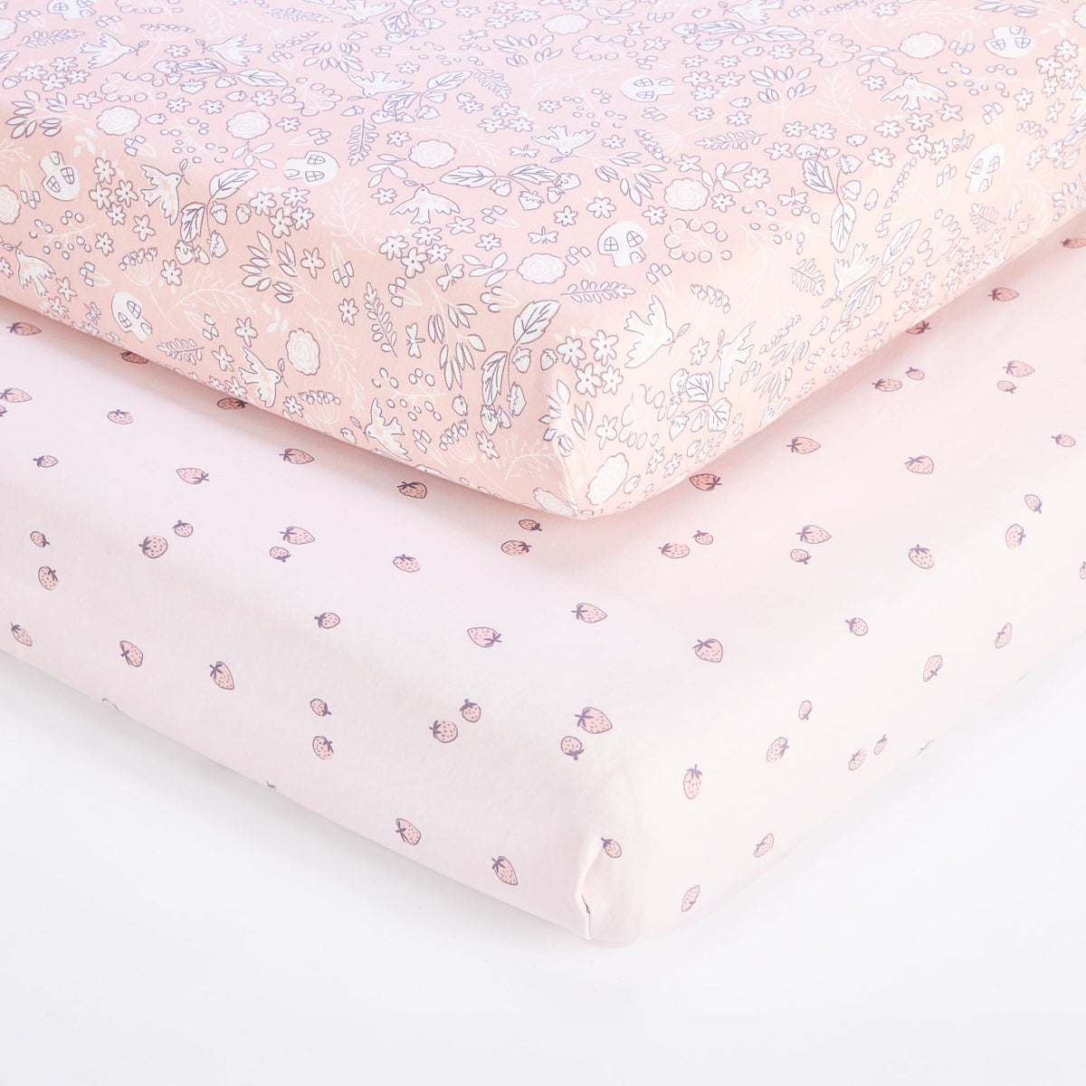 Tutti Bambini Cot Fitted Sheets 2pk - Tiny Tails