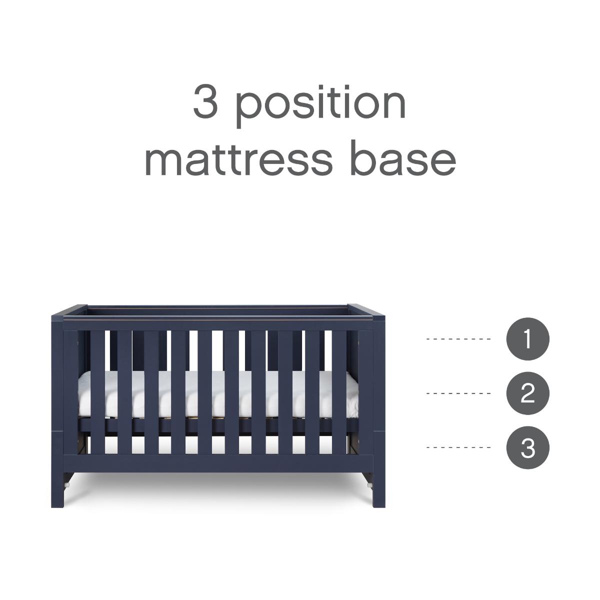 Tutti Bambini Tivoli Cot Bed - Navy