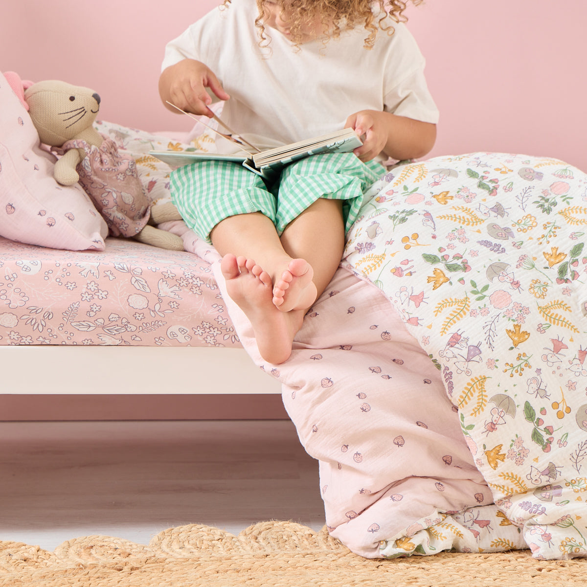 Tutti Bambini Single Duvet Cover & Pillowcase Set - Tiny Tails