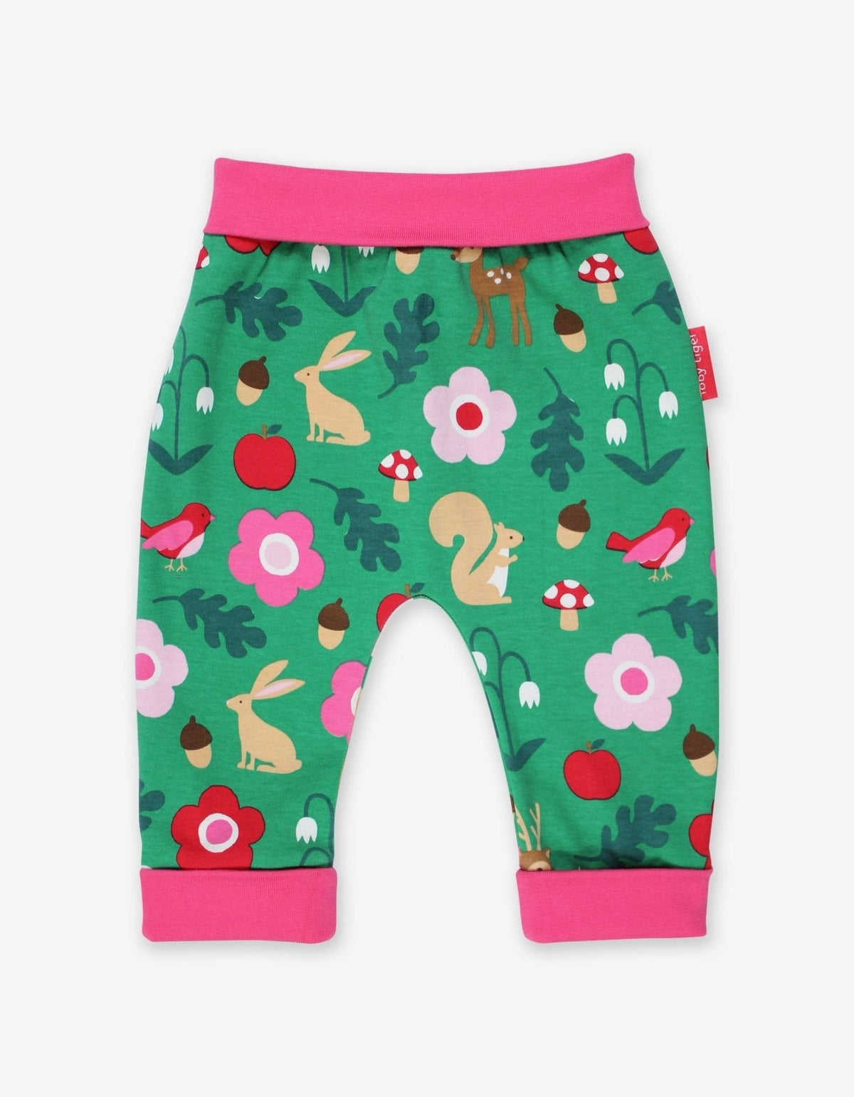 Toby Tiger Organic Forest Adventure Print Yoga Pants