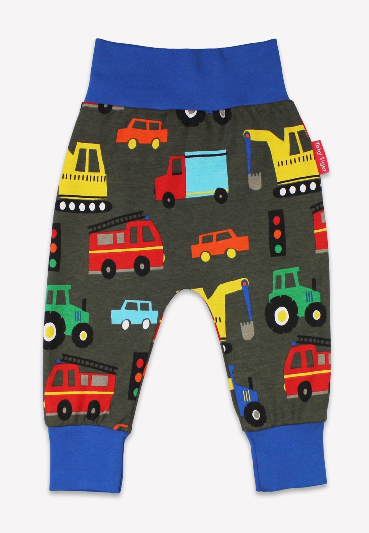 Toby Tiger Organic Transport Print Yoga Pants