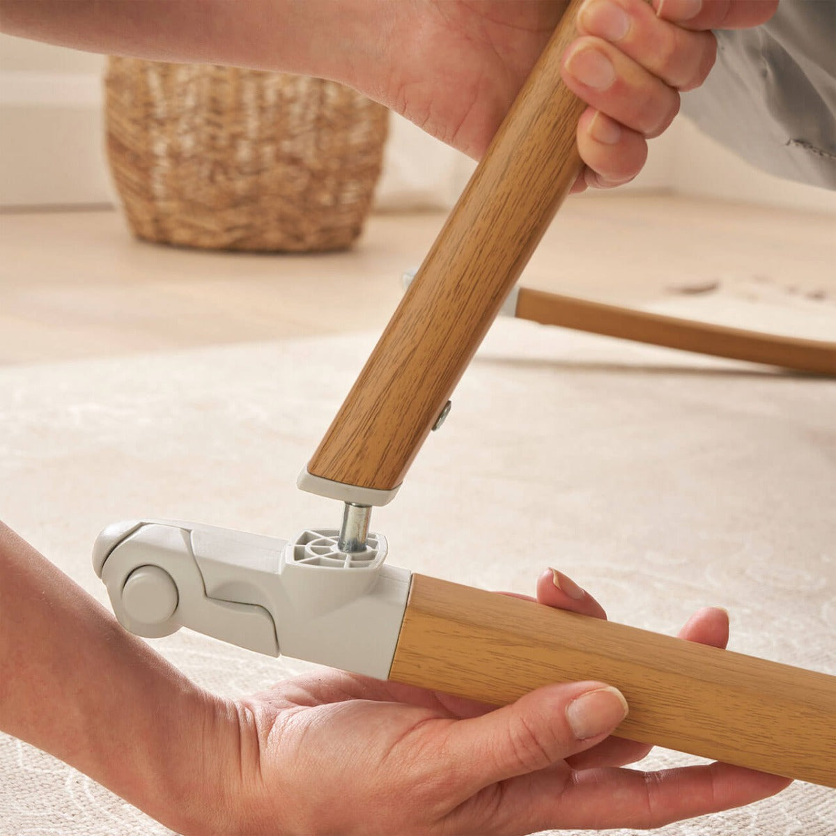 Tutti Bambini CoZee Luxe Rocking Bars - Scandinavian Walnut