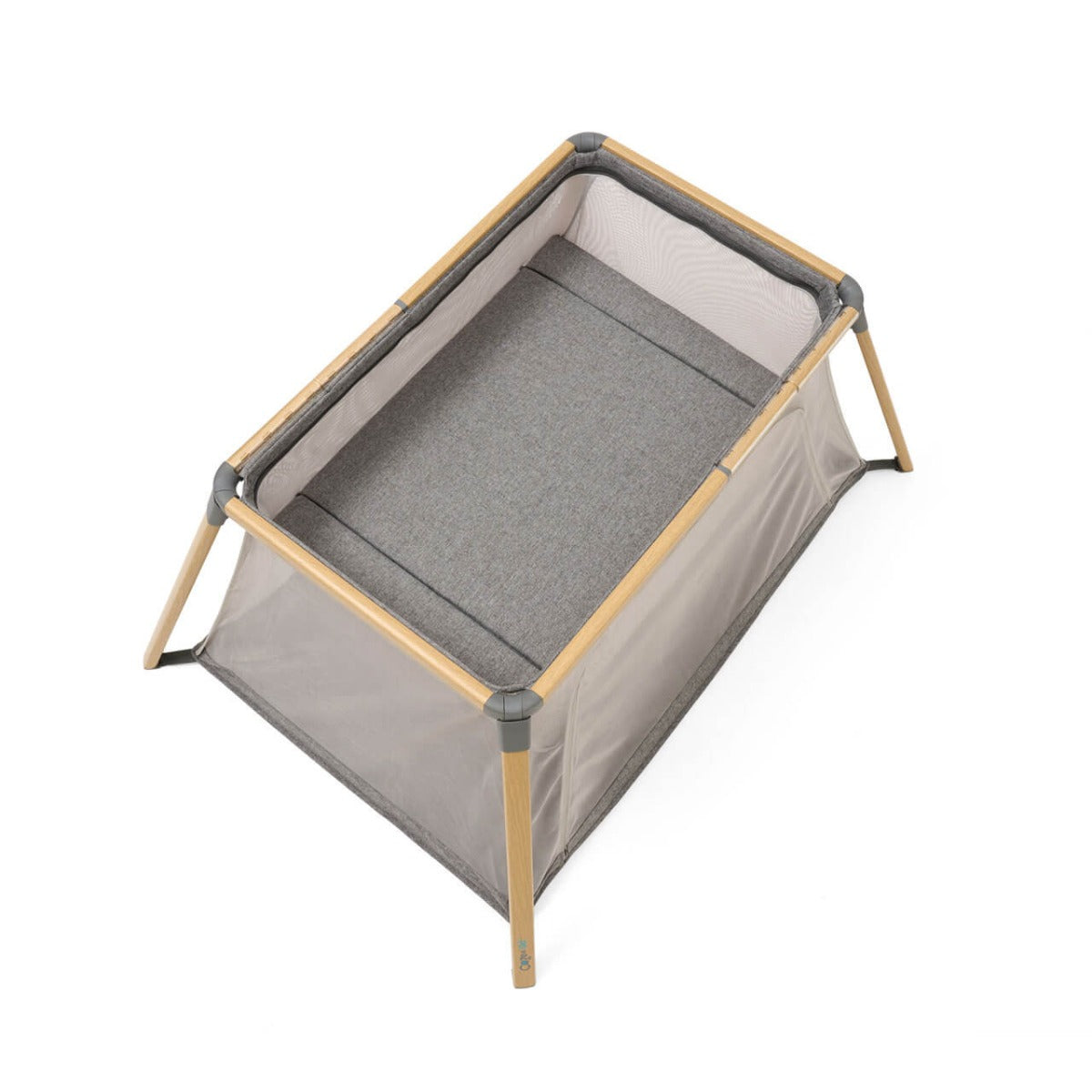 Tutti Bambini CoZee Go 3-in-1 Bassinet, Travel Cot & Playpen - Oak/Charcoal