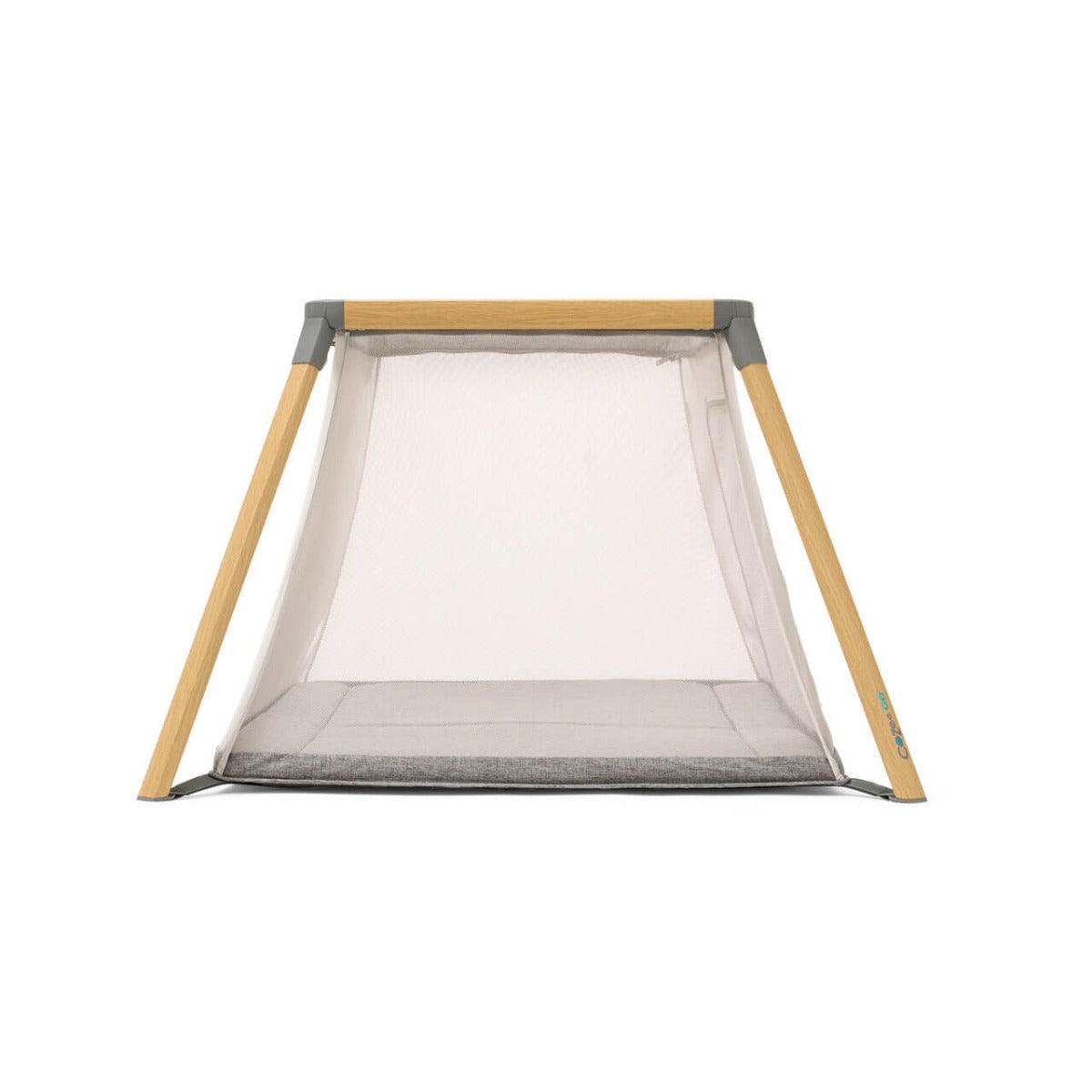 Tutti Bambini CoZee Go 3-in-1 Bassinet, Travel Cot & Playpen - Oak/Charcoal