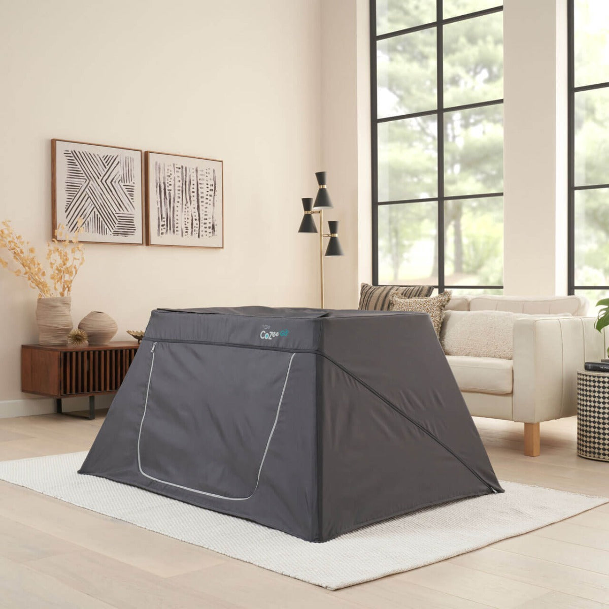 Tutti Bambini CoZee Go Day & Night Bundle - Scandinavian Walnut/Ecru