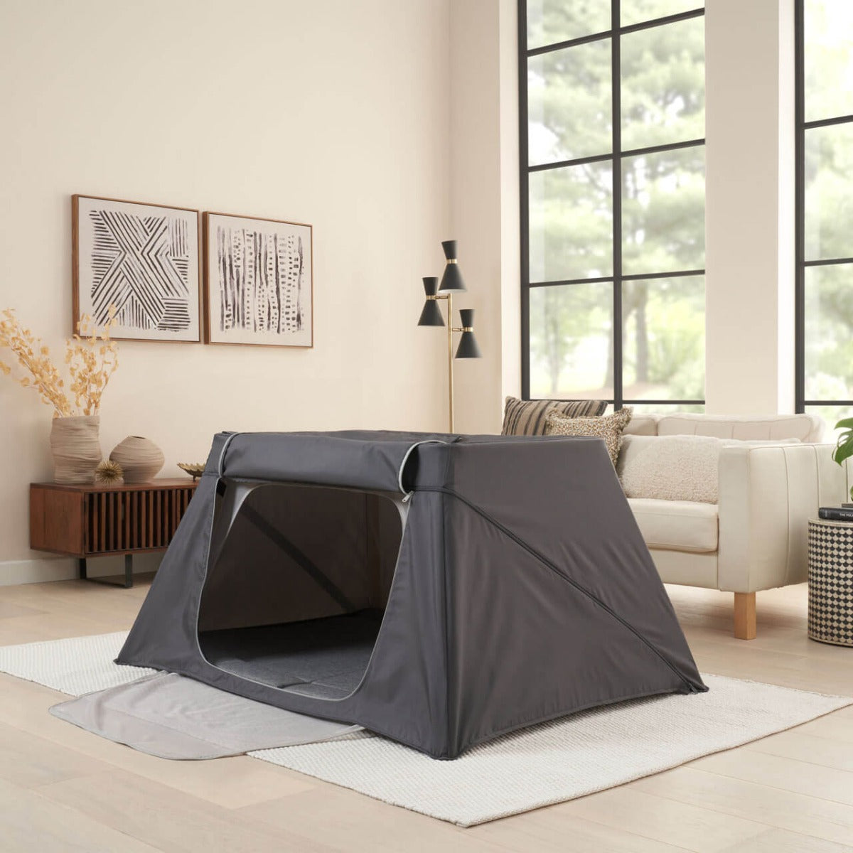 Tutti Bambini CoZee Go Day & Night Bundle - Scandinavian Walnut/Ecru