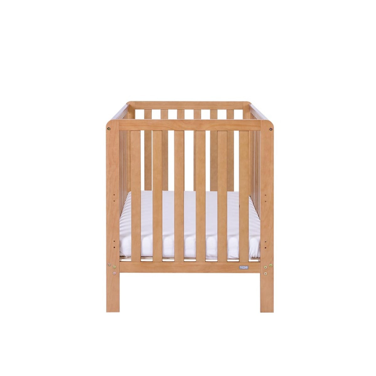 Tutti Bambini Malmo Cot Bed, Cot Top Changer and Mattress Bundle - Oak
