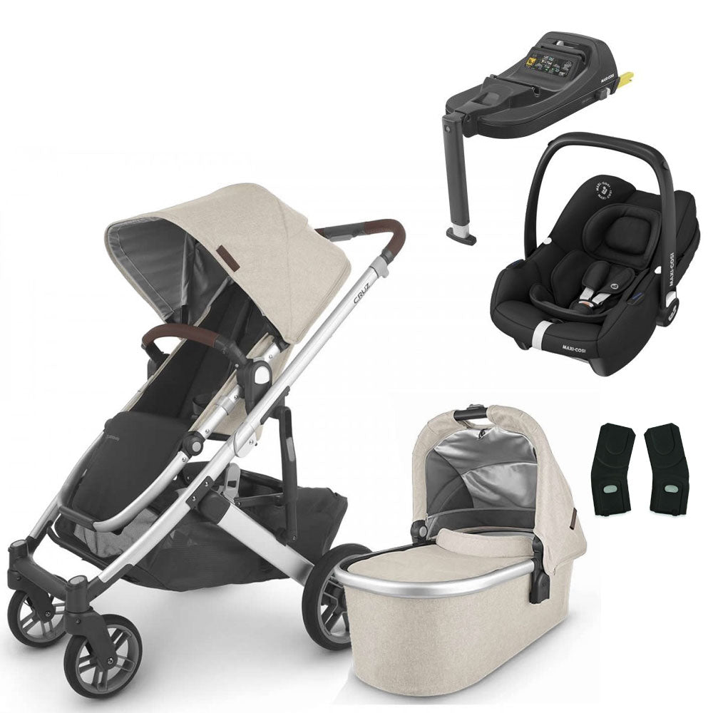 UPPAbaby CRUZ V2 Travel System with Maxi-Cosi Cabriofix iSize + Isofix Base 3