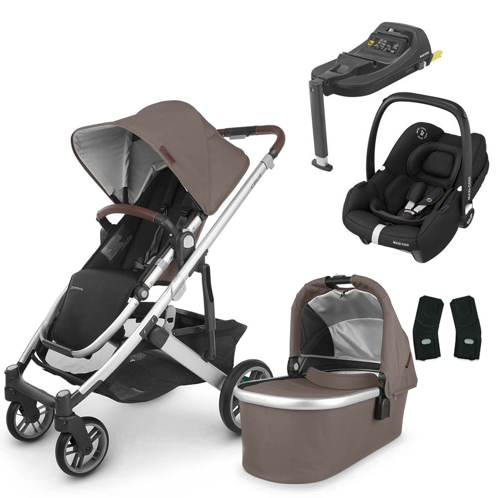 UPPAbaby CRUZ V2 Travel System with Maxi-Cosi Cabriofix iSize + Isofix Base 9