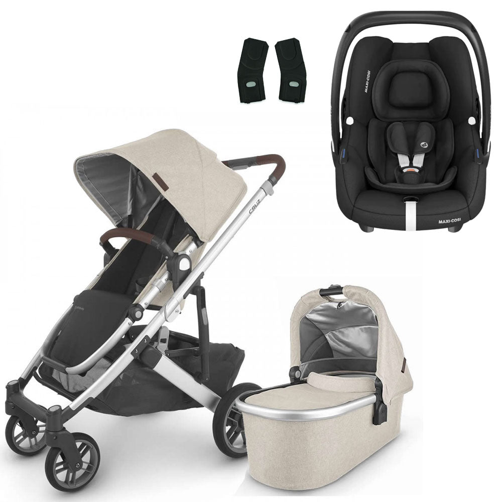 UPPAbaby CRUZ V2 Travel System with Maxi-Cosi Cabriofix iSize 3