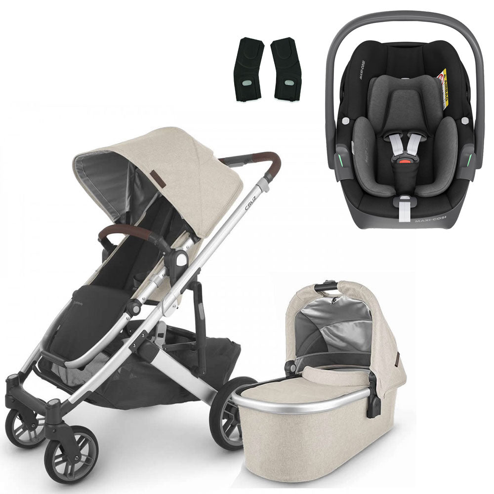 UPPAbaby CRUZ V2 Travel System with Maxi-Cosi Pebble 360 3
