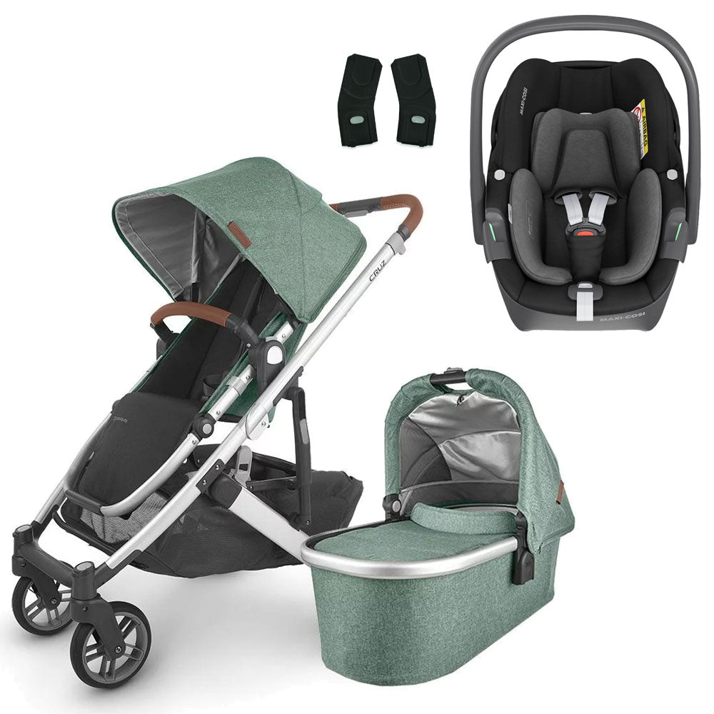 UPPAbaby CRUZ V2 Travel System with Maxi-Cosi Pebble 360 4