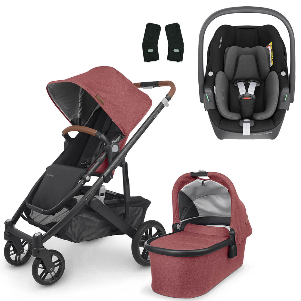 UPPAbaby CRUZ V2 Travel System with Maxi-Cosi Pebble 360 8