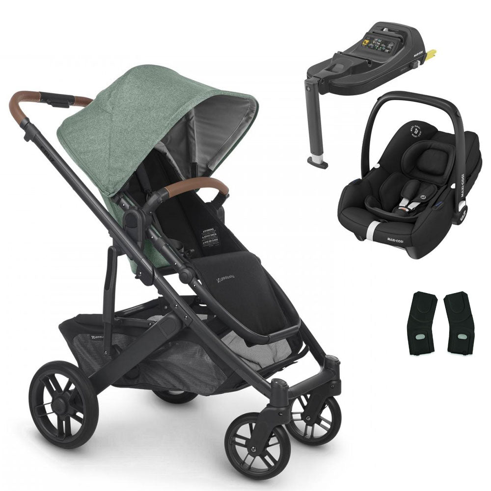 UPPAbaby CRUZ V2 Pushchair with Maxi-Cosi Cabriofix iSize + Isofix Base 6
