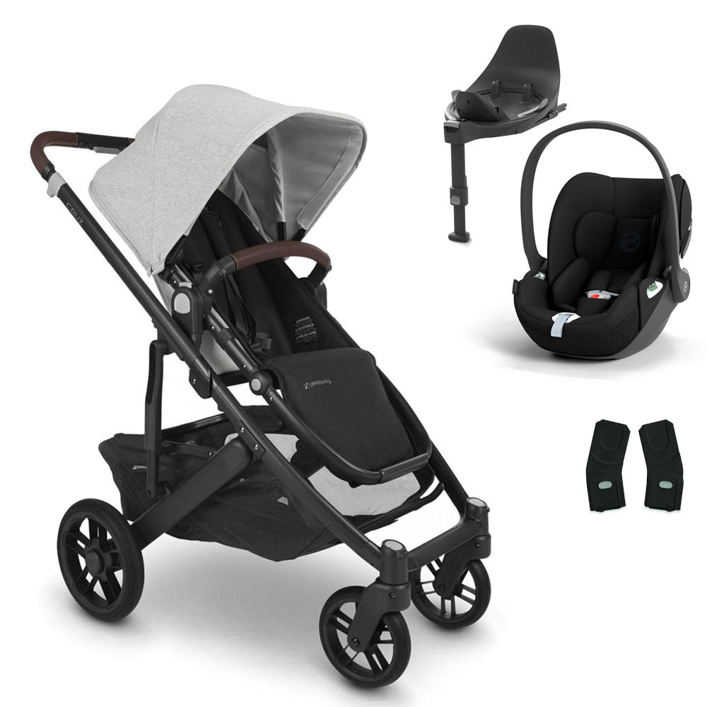 UPPAbaby CRUZ V2 Pushchair with Cybex Cloud T + Rotating IsoFix Base 2