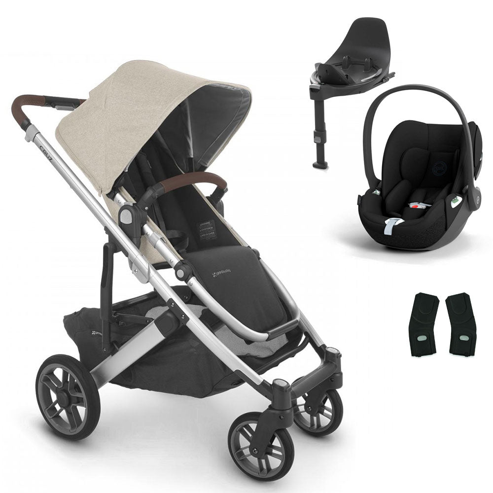 UPPAbaby CRUZ V2 Pushchair with Cybex Cloud T + Rotating IsoFix Base 3