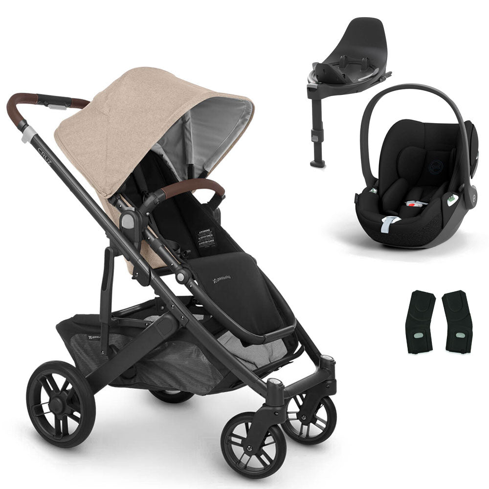 UPPAbaby CRUZ V2 Pushchair with Cybex Cloud T + Rotating IsoFix Base 7