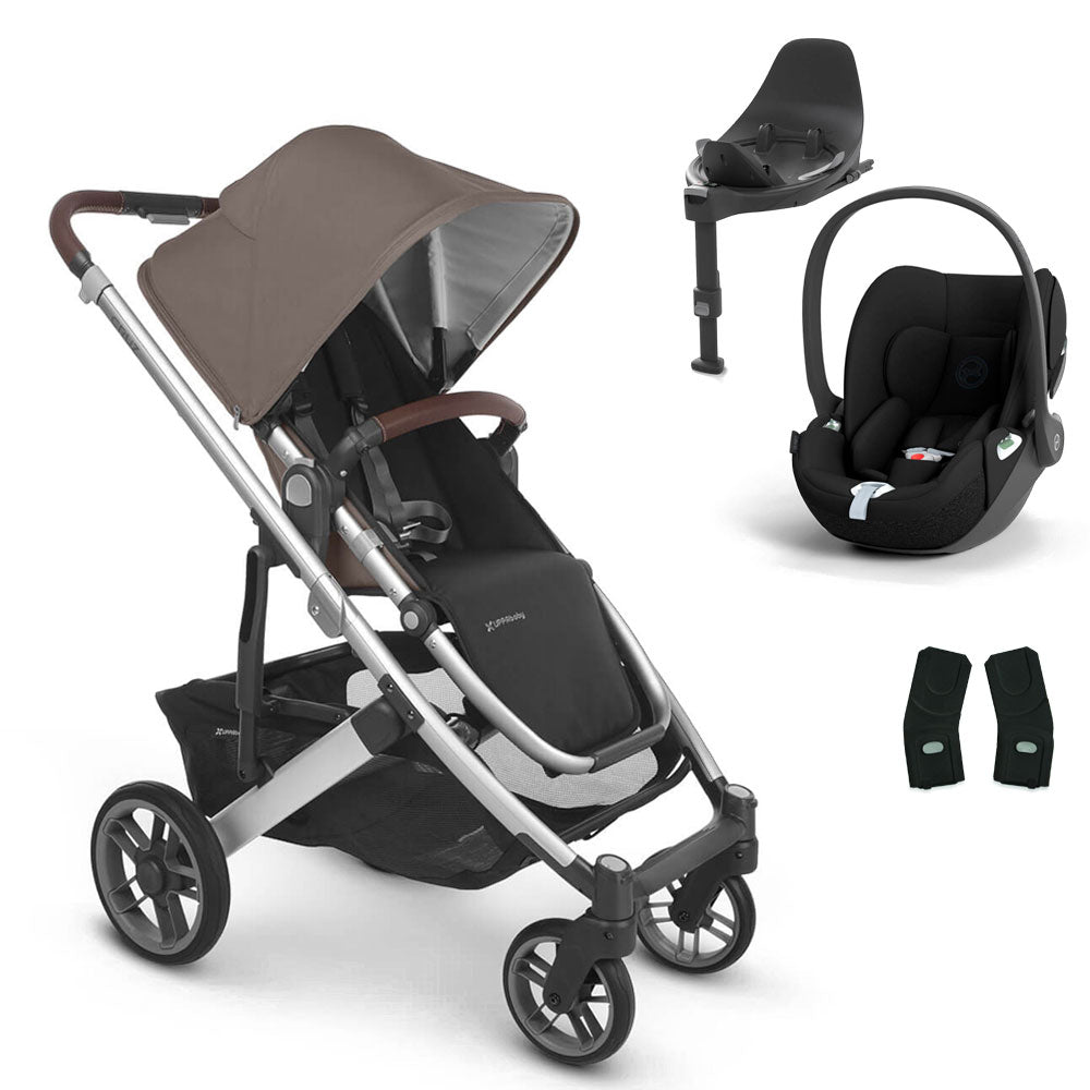 UPPAbaby CRUZ V2 Pushchair with Cybex Cloud T + Rotating IsoFix Base 9