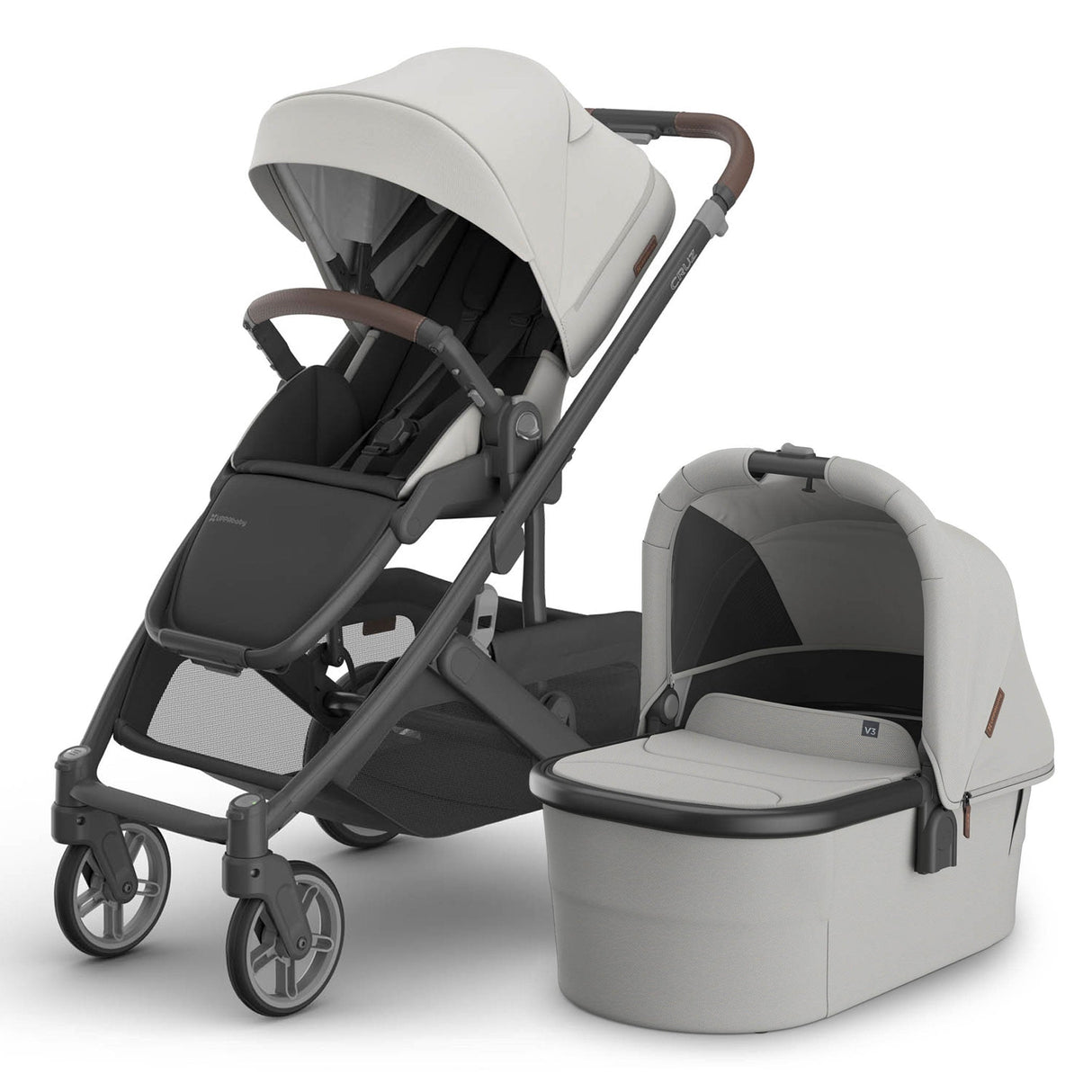 UPPAbaby Cruz V3 Pushchair + Carrycot - Savannah