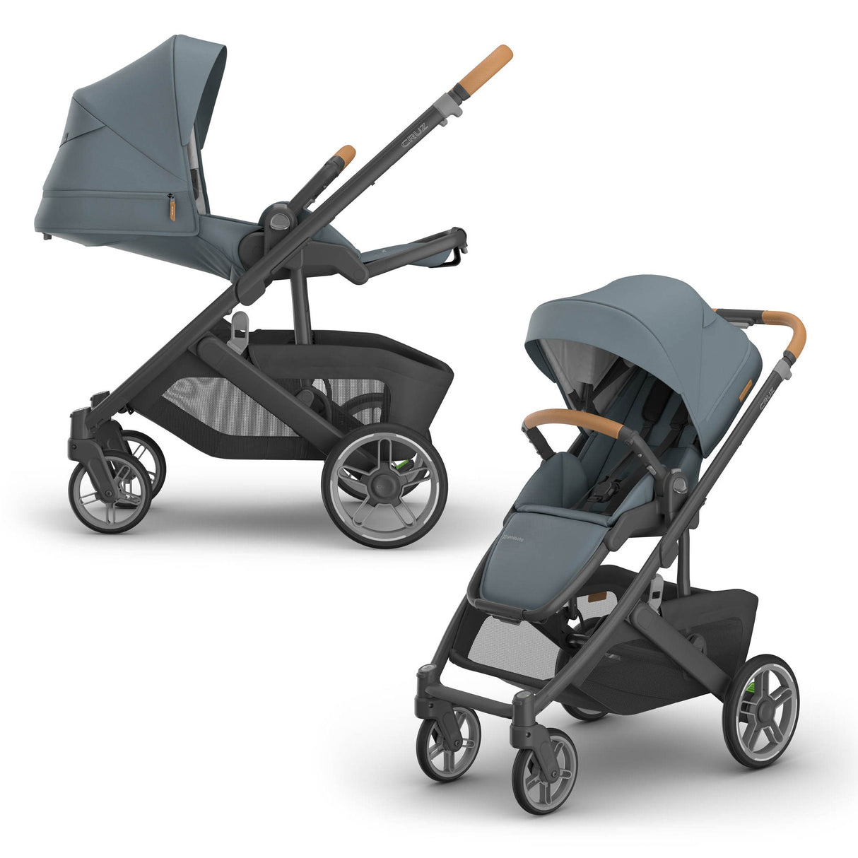 UPPAbaby Cruz V3 Pushchair, Carrycot & Accessory Bundle - Dillan