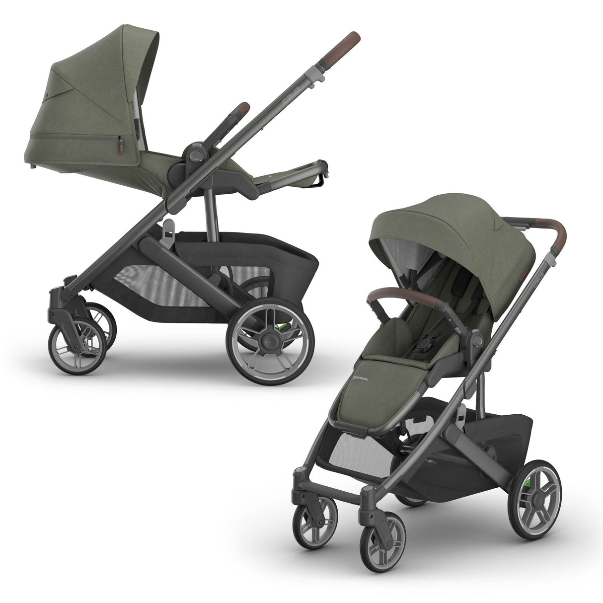 UPPAbaby Cruz V3 Pushchair + Cybex Cloud T & Base - Evelyn