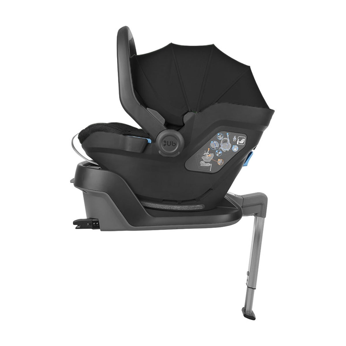 UPPAbaby Mesa i-Size Car Seat + IsoFix Base - Jake 10